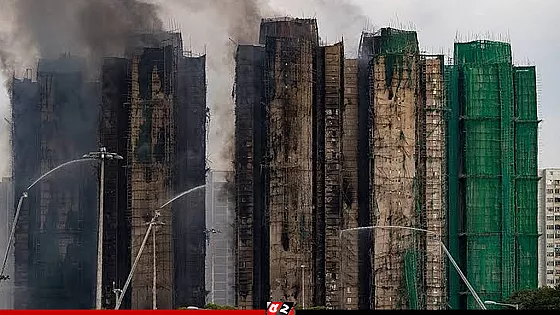 অবশেষে নিভল হংকংয়ের আগুন, নিহত বেড়ে ৯৪