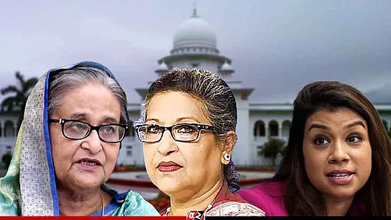 শেখ হাসিনা-রেহানা ও টিউলিপের পৃথক মেয়াদে কারাদণ্ড