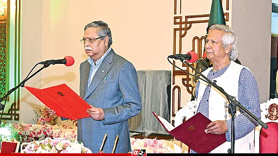 অন্তর্বর্তী সরকারের শপথকে বৈধ ঘোষণা আপিল বিভাগের   