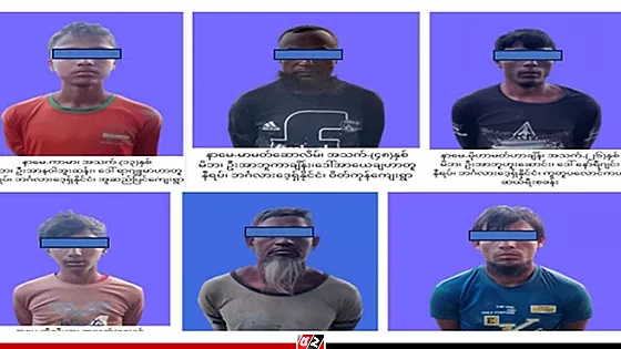 আবারও ৬ জেলেকে ধরে নিয়ে গেছে আরাকান আর্মি