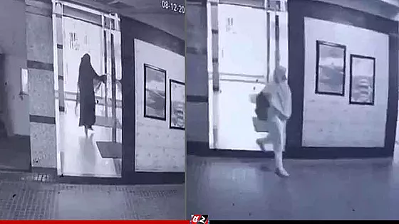 বোরকা পরা গৃহকর্মী বের হন স্কুল ড্রেসে