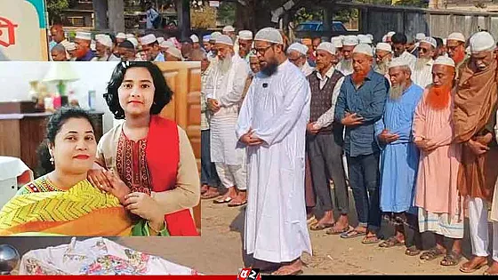 মোহাম্মদপুরে খুন হওয়া মা-মেয়ের দাফন সম্পন্ন