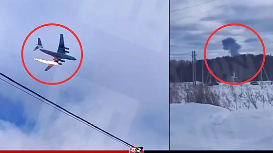 রাশিয়ার সামরিক বিমান বিধ্বস্ত, পাইলটসহ নিহত ৭