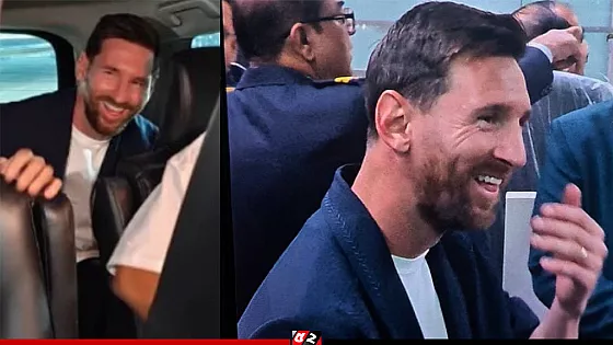 কলকাতায় পা রাখলেন মেসি, হতাশ ভক্তরা