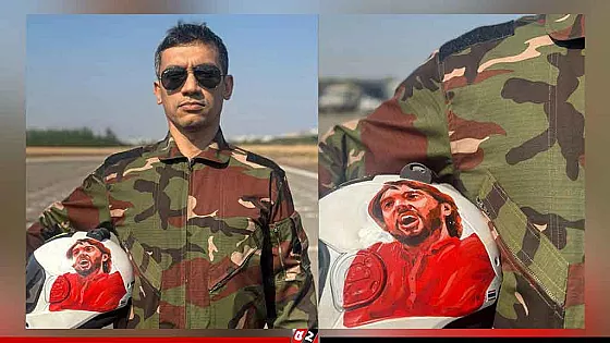 হাদির ছবি আঁকা হেলমেট পরে বিশ্ব রেকর্ড গড়তে যাচ্ছেন আশিক চৌধুরী