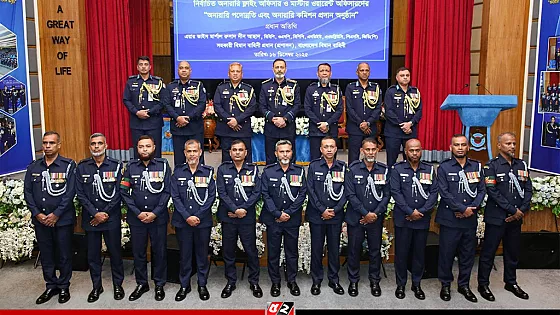 মহান বিজয় দিবসে বিমানবাহিনীতে অনারারি কমিশন ও পদোন্নতি প্রদান