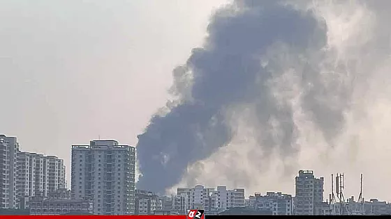 পুরান ঢাকায় ভয়াবহ আগুন 