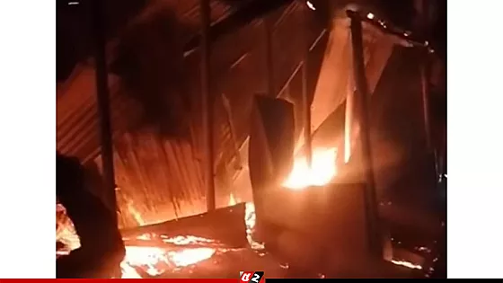 বিএনপি নেতার ঘরে অগ্নিসংযোগ, শিশুকন্যার মৃত্যু