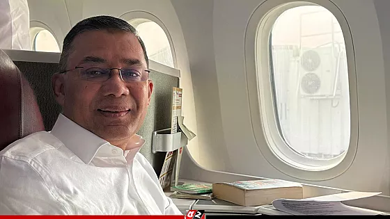 সিলেট থেকে ঢাকার পথে তারেক রহমান