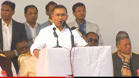 'সবার প্রতি কৃতজ্ঞতা জানাতেই আজ এখানে দাঁড়িয়েছি'