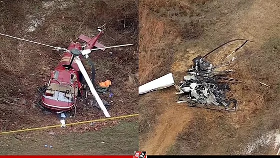 মাঝ আকাশে দুই হেলিকপ্টারের সংঘর্ষ, নিহত ২