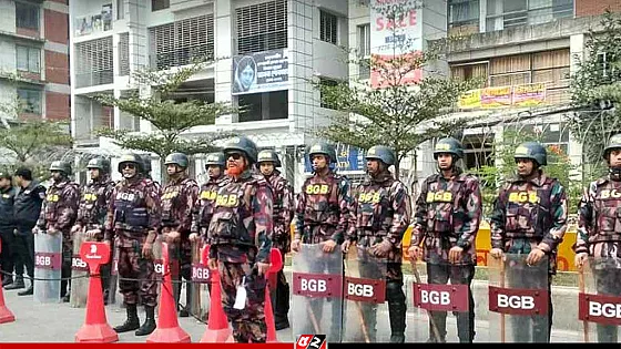 খালেদা জিয়ার জানাজা ঘিরে কঠোর নিরাপত্তা, ২৭ প্লাটুন বিজিবি মোতায়েন 