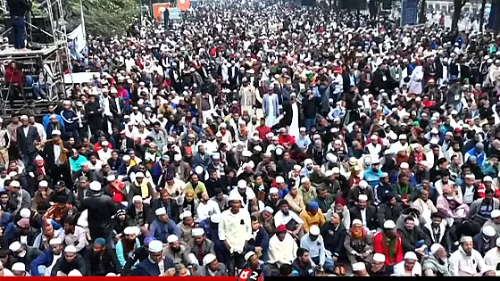 প্রিয় নেত্রীকে শেষ বিদায় জানাতে রাজধানীতে সর্বস্তরের মানুষের ঢল