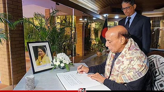 খালেদা জিয়ার অবদান স্মরণ রাখবে ভারত: ভারতীয় প্রতিরক্ষামন্ত্রী