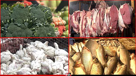 সবজির বাজারে স্বস্তি, নাগালের বাইরে মাছ-মাংস