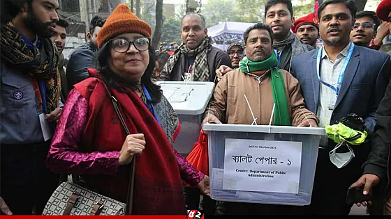 জকসু নির্বাচনে ভোট গ্রহণ শেষ, শিক্ষার্থীদের ক্যাম্পাস ছাড়ার নির্দেশ