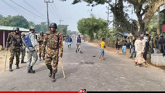 আরাকান আর্মির ছোড়া গুলি বিঁধল বাংলাদেশি শিশুর মাথায়