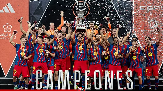 রিয়ালকে হারিয়ে আবারও সুপার কাপ জিতল বার্সেলোনা