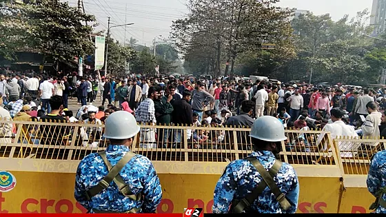 রাত পর্যন্ত ইসি কার্যালয়ের সামনে অবস্থানের ঘোষণা ছাত্রদলের