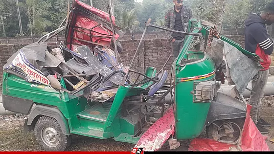 ট্রাক চাপায় সিএনজির দুই যাত্রী নিহত