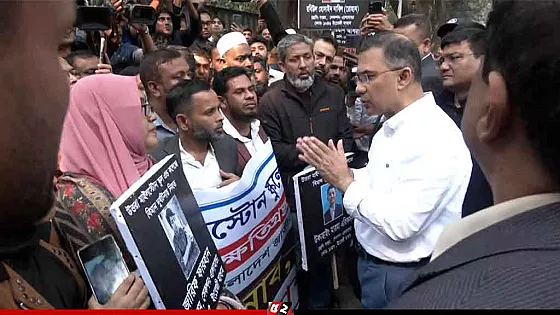 তারেক রহমানের সঙ্গে দেখা করেছেন হতাহতদের পরিবার