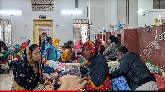 রমেক হাসপাতালে ইন্টার্ন চিকিৎসকদের কর্মবিরতি চলছে