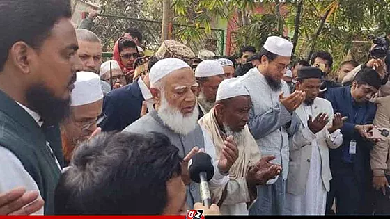 আবু সাঈদের কবর জিয়ারত করলেন জামায়াত আমির   