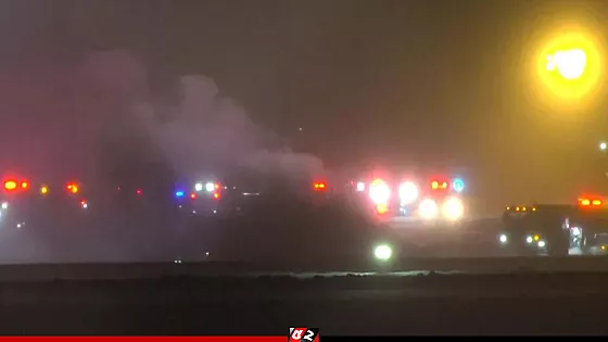 উড্ডয়নের সময় প্রাইভেট জেট বিধ্বস্ত, নিহত ৭