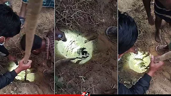 ফের নলকূপের গভীর গর্তে পড়ল শিশু, চলছে উদ্ধার অভিযান