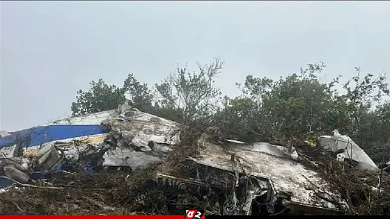 ভয়াবহ বিমান বিধ্বস্তে নিহত সকল আরোহী