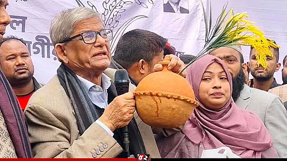 নির্বাচনী প্রচারণায় অশ্রুসিক্ত মির্জা ফখরুল!