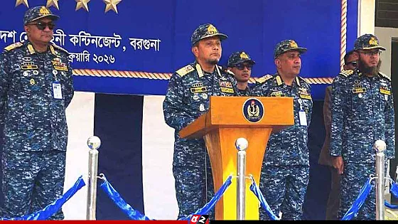 এই নির্বাচনের মাধ্যমে দেশ পুনরায় গণতান্ত্রিক ধারায় অগ্রসর হবে: নৌবাহিনী প্রধান