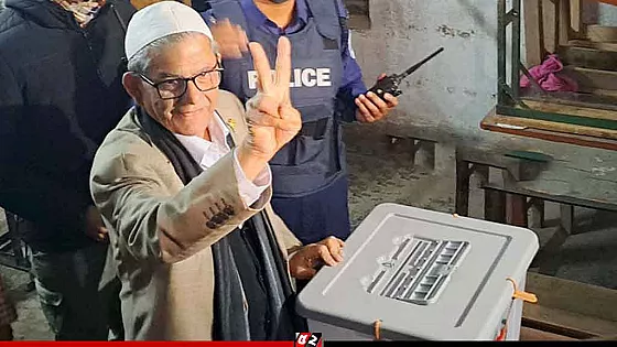 ভোট দিয়েছেন মির্জা ফখরুল