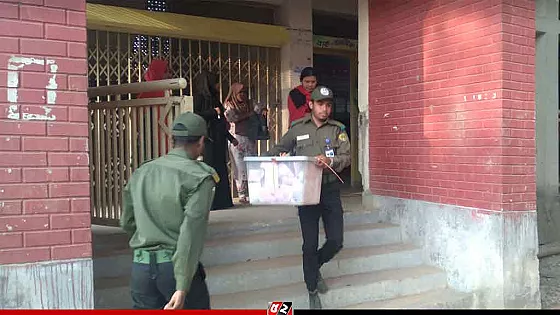 শেষ হলো বহুল প্রতিক্ষীত ত্রয়োদশ জাতীয় সংসদ নির্বাচন  