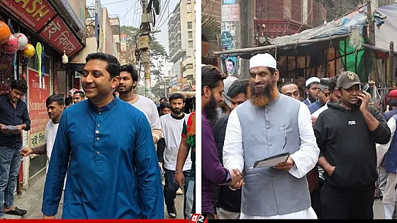 ঢাকা ১৩ আসন,  মামুনুল হক ও ববি হাজ্জাজের মধ্যে হাড্ডাহাড্ডি লড়াই