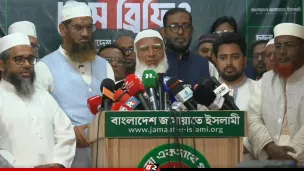 ১১ দলীয় ঐক্যের কর্মী-সমর্থকদের বাড়িতে হামলা ‘ফ্যাসিবাদি তৎপরতা’: জামায়াত আমির