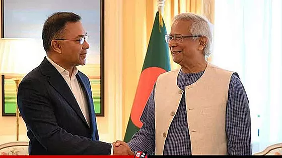 তারেক রহমানকে প্রধান উপদেষ্টার অভিনন্দন   