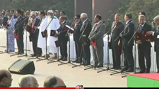 স্মৃতিসৌধ, জিয়াউর রহমান ও খালেদা জিয়ার সমাধিতে শ্রদ্ধা জানাবেন মন্ত্রীরা  