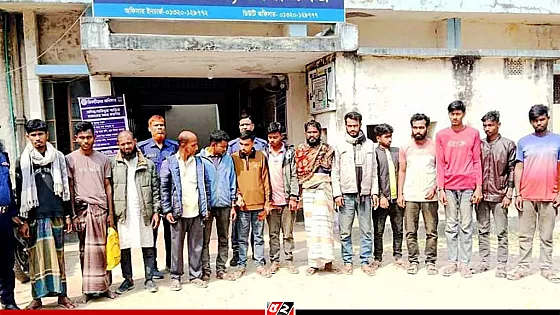 ফসলি জমির মাটি কাটায় ১৪ জনের কারাদণ্ড, ৭ ট্রাক জব্দ 