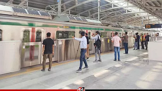 মেট্রোরেল স্টেশনে কনটেন্ট তৈরিতে নিষেধাজ্ঞা