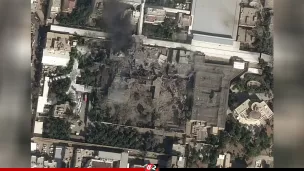 ইসরাইলি হামলায় বিধ্বস্ত খামেনির প্রাসাদ