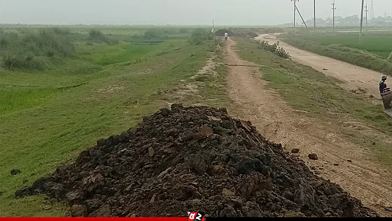 নির্ধারিত সময়ে শেষ হয়নি হাওরের ফসলরক্ষা বাঁধ নির্মাণ কাজ