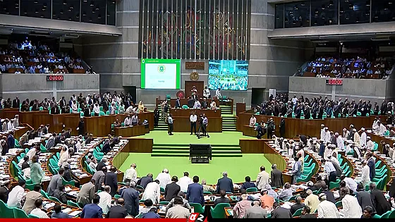 চলছে জাতীয় সংসদের দ্বিতীয় দিনের অধিবেশন 