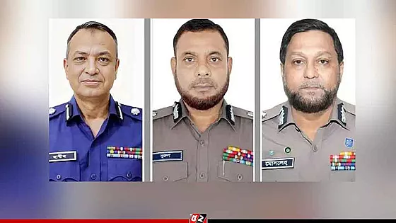 র‍্যাব, এসবি ও সিআইডিতে নতুন প্রধান নিয়োগ