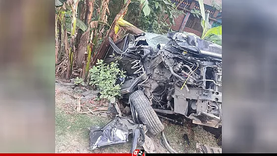 সড়ক দুর্ঘটনার কবলে এমপির গাড়ি, আহত ৩