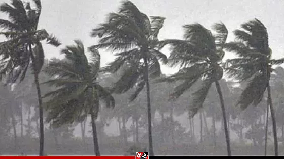রাত ১ টার মধ্যে ঢাকাসহ দেশের ২০ অঞ্চলে ঝড়ের পূর্বাভাস