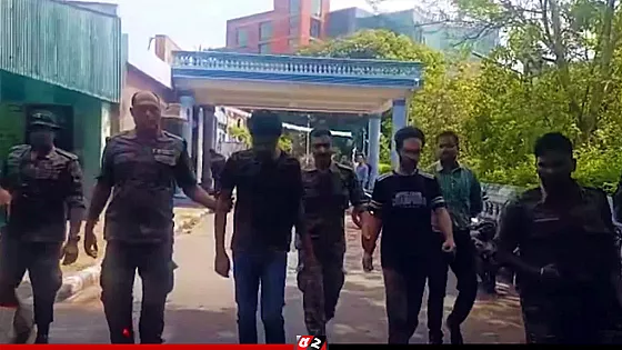 রিমান্ড শেষে ভারতের আদালতে হাদি হত্যা মামলার দুই আসামি