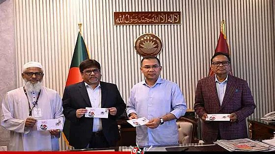 স্বাধীনতা দিবস উপলক্ষে স্মারক ডাকটিকিট উন্মোচন করেছেন প্রধানমন্ত্রী