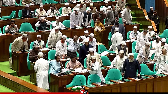 সংসদে বিরোধী দলের ওয়াকআউট