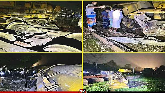 দীর্ঘ ১৩ ঘণ্টা ধরে সিলেটের সঙ্গে সারা দেশের রেল যোগাযোগ বন্ধ 